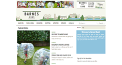 Desktop Screenshot of barnesmums.com